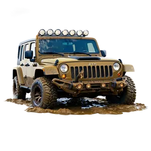 Jeep Life Mud Splash Png Arv94 PNG Image