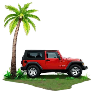 Jeep Life Palm Tree Png 06282024 PNG Image