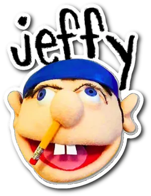 Jeffy Puppet Character PNG Image