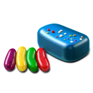 Jellybean Miniature Set Png Qmi65 PNG Image