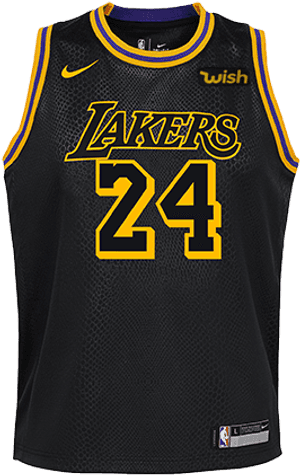 Jersey Clipart Jersey Kobe Bryant - Kobe Bryant City Edition Jersey, HD Png Download PNG image with transparent background