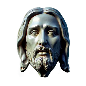 Jesus Face In Art Png Fed PNG Image