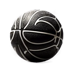 Jet Black Basketball Sketch Png Efy PNG Image