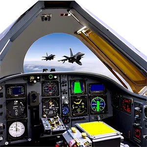 Jet Fighter Cockpit View Png Itu PNG Image