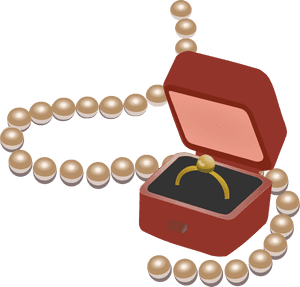 Jewellery Box Clip Art At Clker - Free Clipart Jewelry, HD Png Download PNG image with transparent background