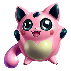 Jigglypuff Pokemon PNG 20 PNG image with transparent background