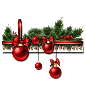 Jingle Bells Holiday Border Png 91 PNG Image