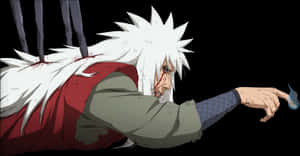 Jiraiya Final Moments PNG image with transparent background