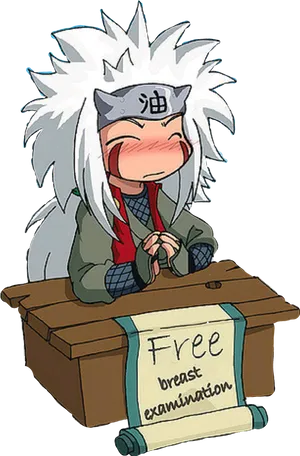 Jiraiya Free Examination Offer PNG Image