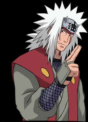 Jiraiya Naruto Anime Character PNG image with transparent background