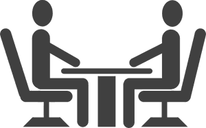 Job Interview Icon PNG image with transparent background