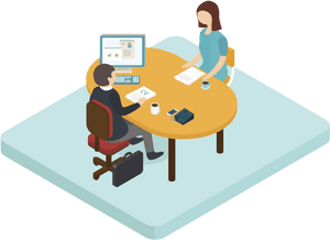 Job Interview , Png Download - Iş Görüşmesi Vektörel, Transparent Png PNG