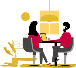 Software Developer Interview Practice App -banner - Sitting, HD Png Download PNG