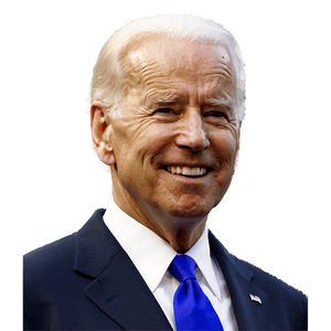Joe Biden and Flag PNG chp PNG image with transparent background
