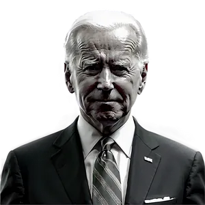 Joe Biden In Suit Png Ctn PNG Image