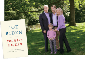 Joe Biden Photographed With His Family And Inset Of - Promise Me Dad Joe Biden, HD Png Download PNG image with transparent background