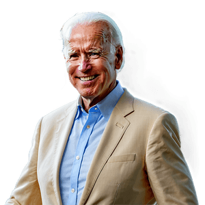 Joe Biden Wave PNG btu PNG image with transparent background