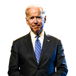 Joe Biden with Microphone PNG mgw PNG image with transparent background
