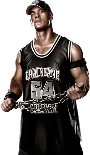 John Cena Chain Gang Soldier PNG Image