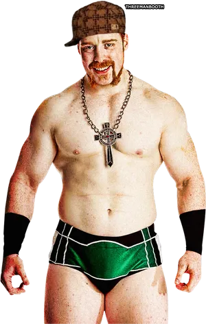 John Cena Photoshopped Irish Theme PNG Image