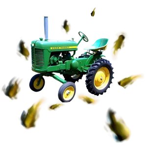 John Deere Antique Tractor Show Png Ghb PNG Image