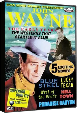 John Wayne The Early Years D V D Cover PNG Image