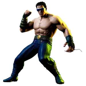 Johnny Cage In Mortal Kombat Tournament Png 30 PNG Image