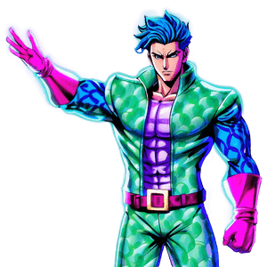 Jojo Character Art PNG lwh93 PNG image with transparent background