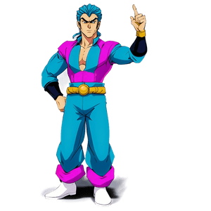 Jojo Hero Pose PNG twi PNG image with transparent background