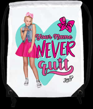 Jojo Siwa Personalised Gym Bag - Jojo Siwa Be You Transparent Background, HD Png Download PNG image with transparent background