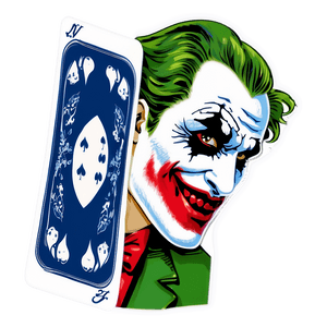 Joker Card Design PNG hhw64 PNG image with transparent background
