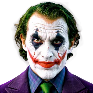 Joker Face Paint Png Svy60 PNG Image