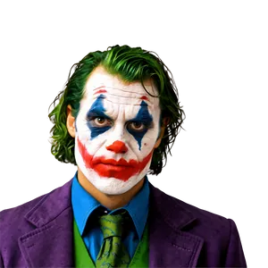 Joker Makeup Transformation Png Ruk PNG Image