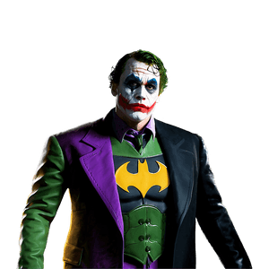 Joker with Batman PNG 05212024 PNG image with transparent background