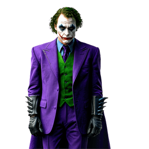 Joker with Batman PNG wla PNG image with transparent background