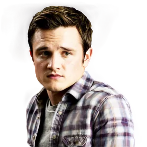 Josh Hutcherson Interview Look Png 68 PNG Image