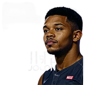 Josh Jacobs Illustration PNG Image