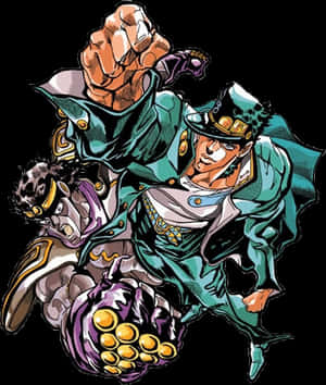 Jotaro Jump Ultimate Stars - Jojo's Bizarre Adventure, Volume 9 PNG image with transparent background