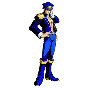 Jotaro Kujo Pose PNG 55 PNG image with transparent background