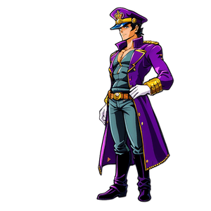 Jotaro Kujo Pose PNG gqv53 PNG image with transparent background