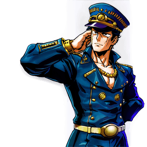 Jotaro Stardust Crusaders PNG ilj59 PNG image with transparent background