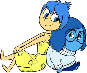Joy Sadness2 - Joy In Inside Out Animated, HD Png Download PNG image with transparent background