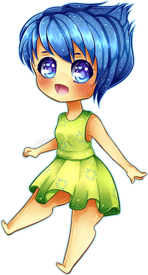 Inside Out Joy Chibi, HD Png Download PNG image with transparent background