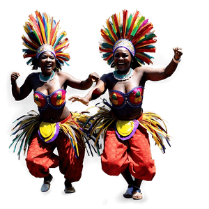 Joyful Carnival Dancers PNG fxq54 PNG with transparent background
