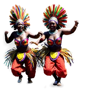 Joyful Carnival Dancers Png Fxq54 PNG Image