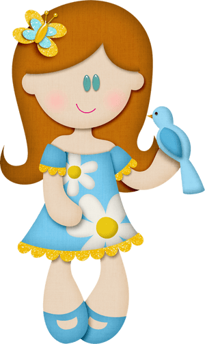 Transparent Clipart Pajama Day - Imagen De Muñequitas Tiernas, HD Png Download PNG image with transparent background