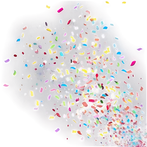 Joyful Colorful Confetti Png 72 PNG Image