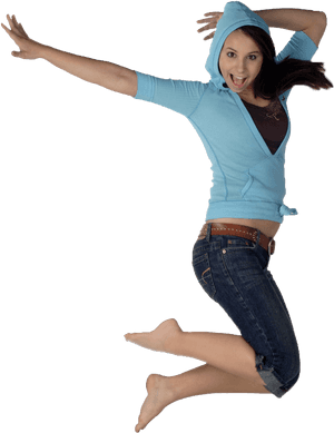 Girl Jumping Photos Png , Png Download - Girl Jumping Transparent Background, Png Download PNG image with transparent background