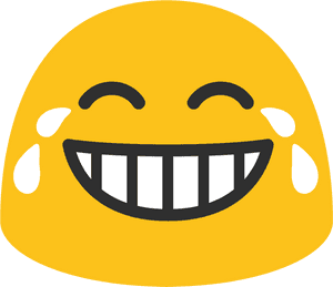 Fashion Is All Smiles Thanks To Emojis Png Png Joy - Cry Laughing Emoji Android, Transparent Png PNG with transparent background