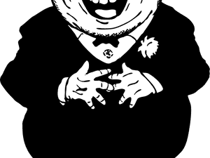 Laughing Man Cliparts - Man Laughing Clipart Black And White, HD Png Download PNG image with transparent background